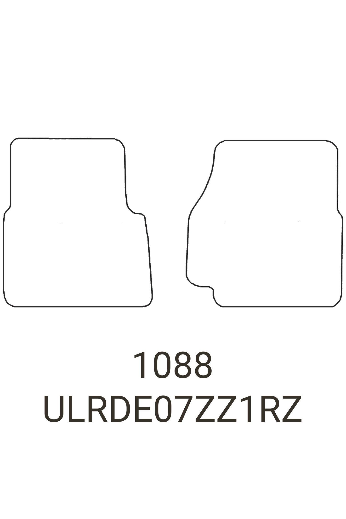 Land Rover Defender 2007-2016 Tailored Rubber Mats