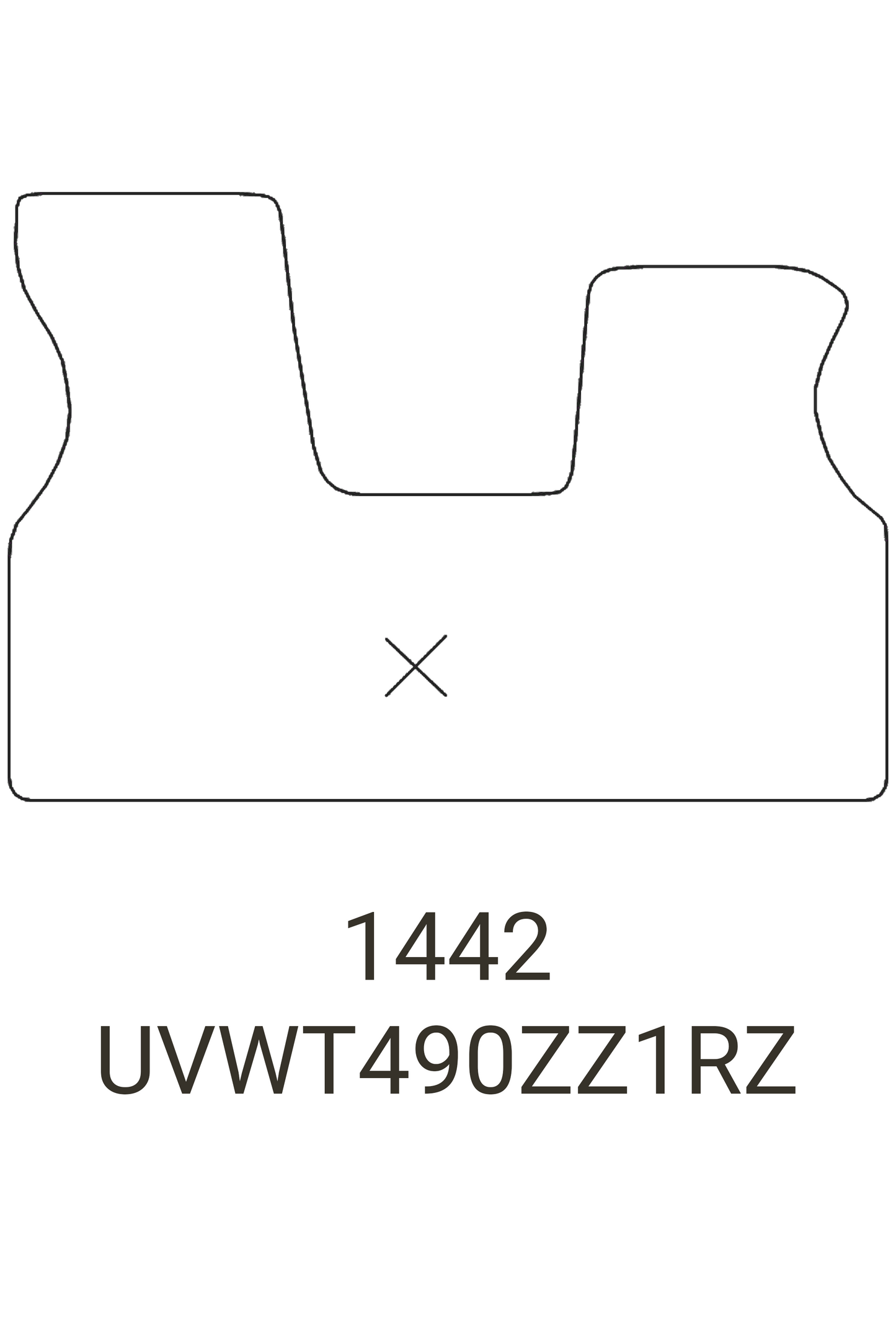 VW Volkswagen T4 1990-2003 Tailored Rubber Mats