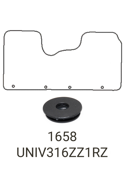 Nissan Primastar 2022+ Tailored Front Rubber Mat