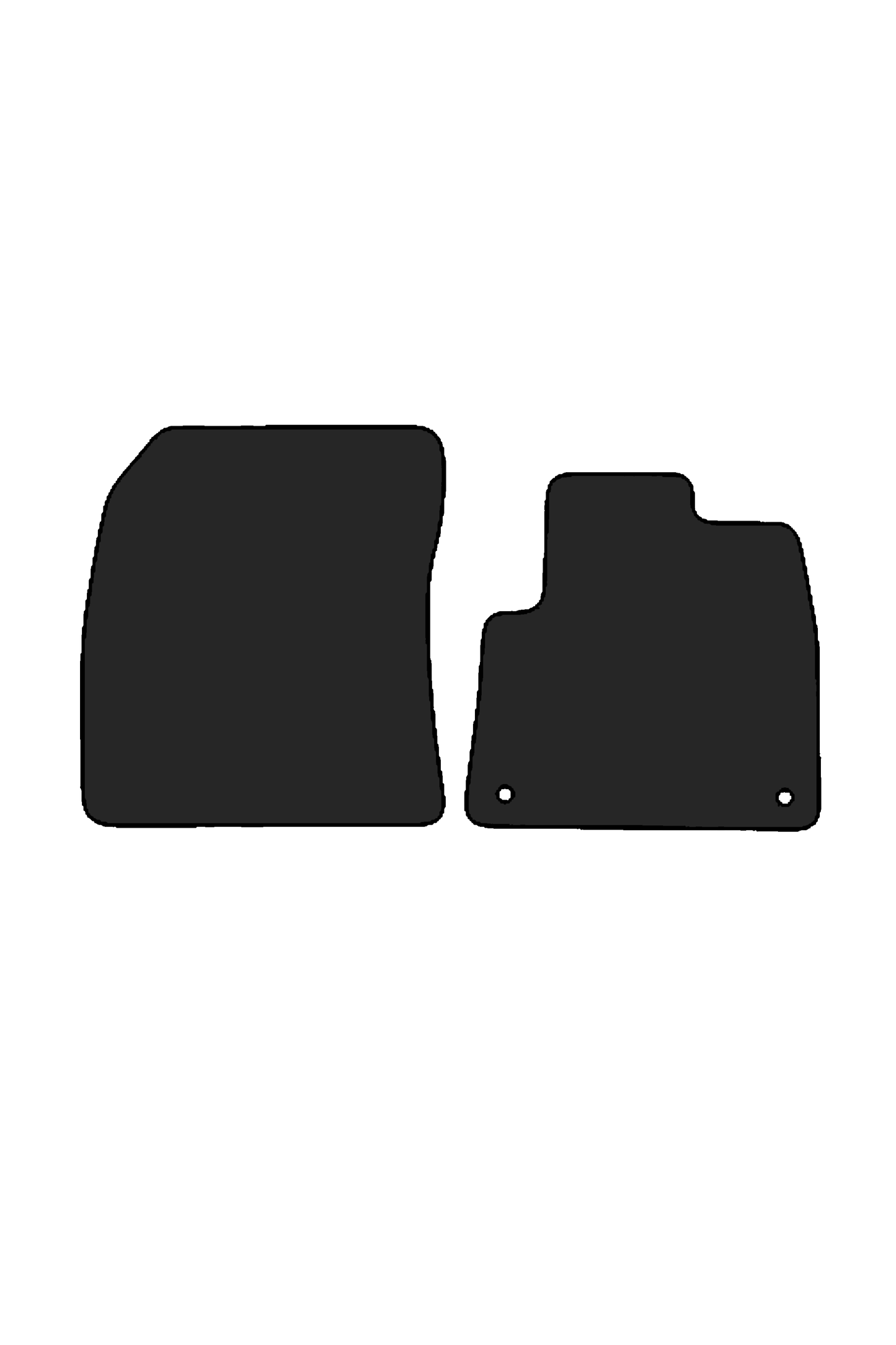 Vauxhall Combo 2018+ Tailored Rubber Mats