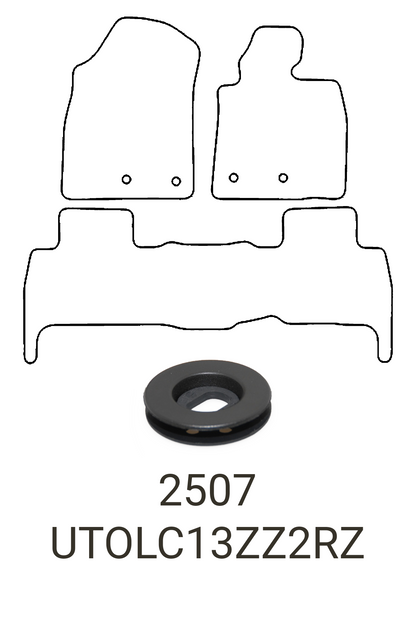 Toyota Land Cruiser 2013-2020 Tailored Rubber Mats