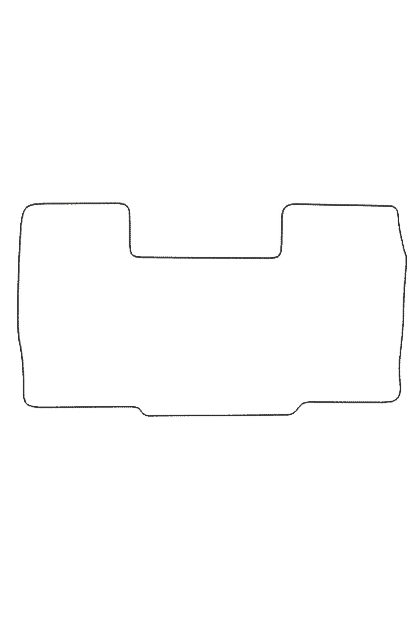 Citroen Relay 2006-2022 Tailored Front Rubber Mat