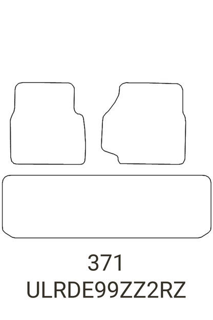 Land Rover Defender 1999-2007 Tailored Rubber Mats