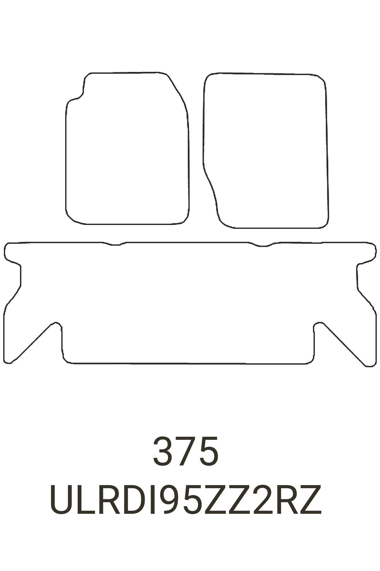 Land Rover Discovery Series 1 Tailored Rubber Mats