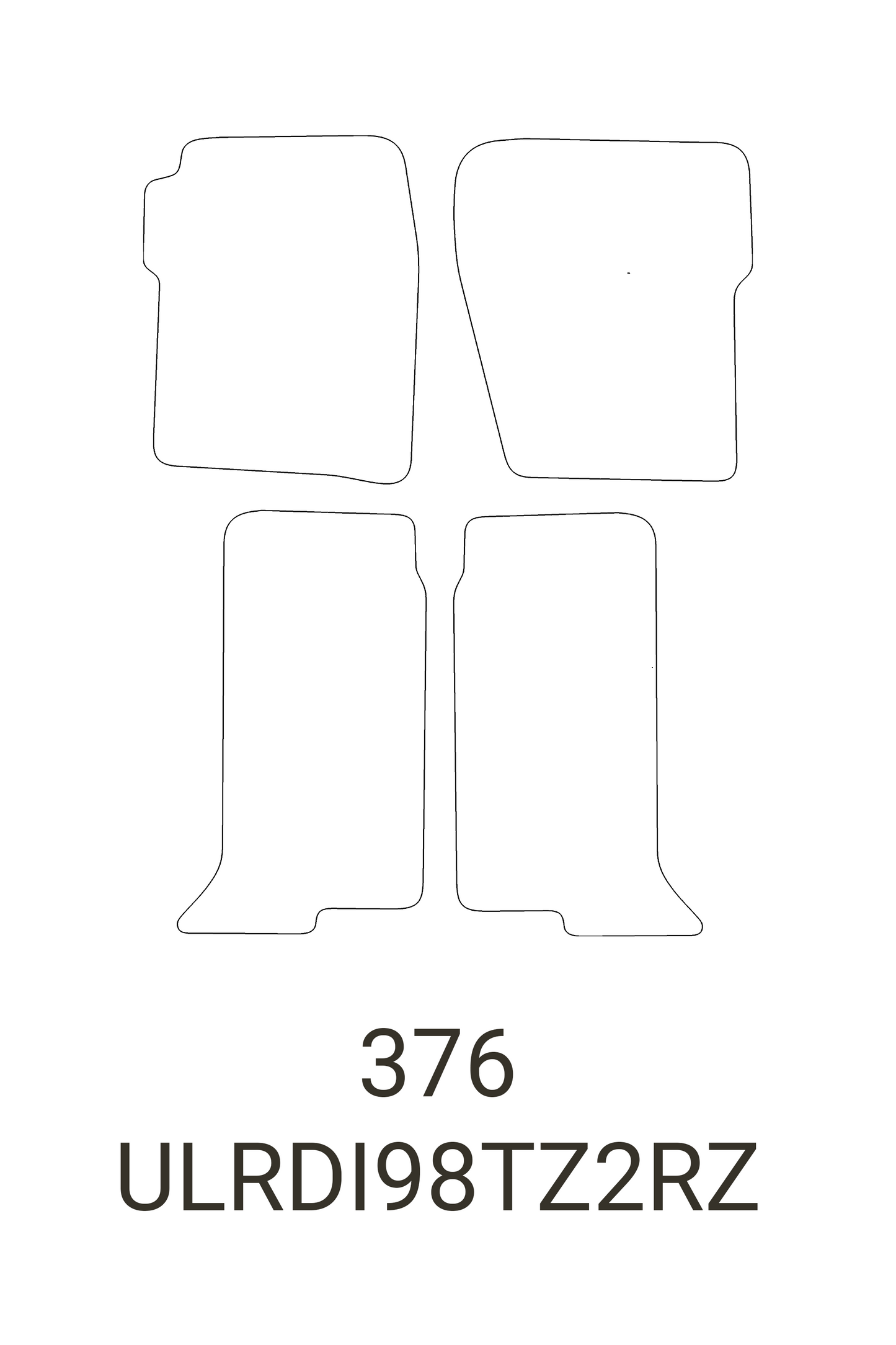 Land Rover Discovery Series 2 Tailored Rubber Mats