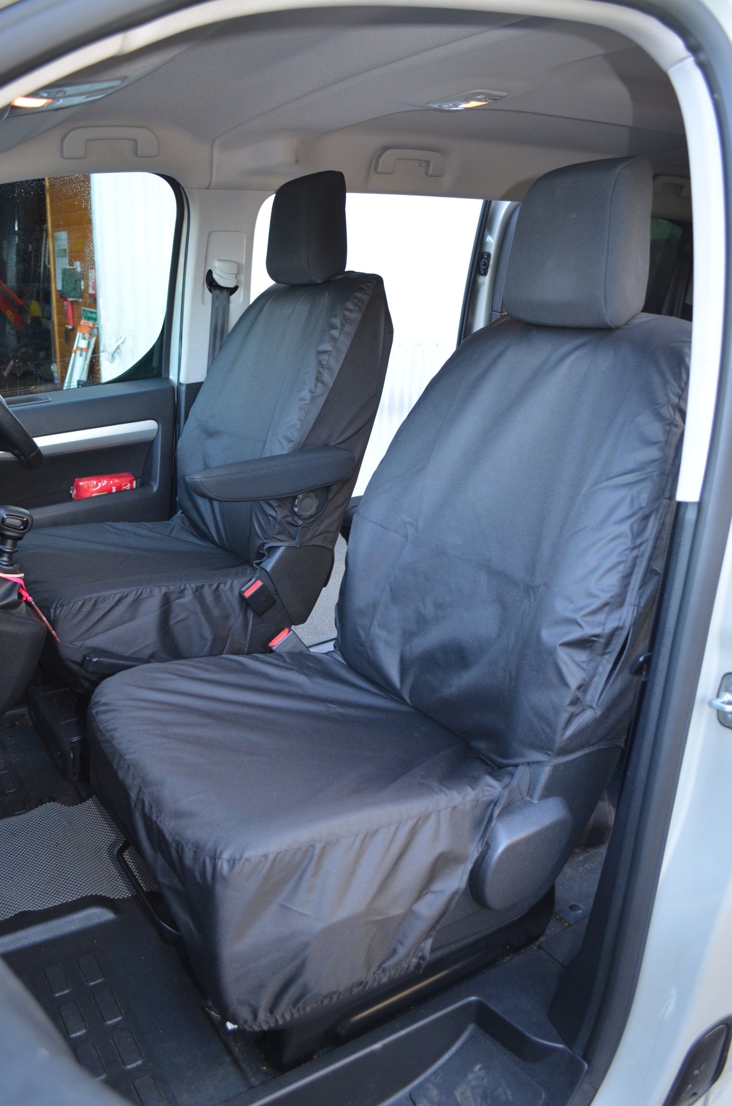 Toyota Proace Electric 2021+ Crew Cab Tailored Seat Covers