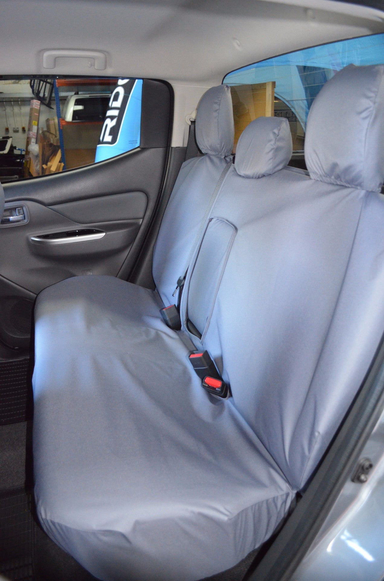 Mitsubishi L200 Mk 7 Double Cab (2015 Onwards) Tailored Seat Covers  Seat Covers 4 Vans Ltd