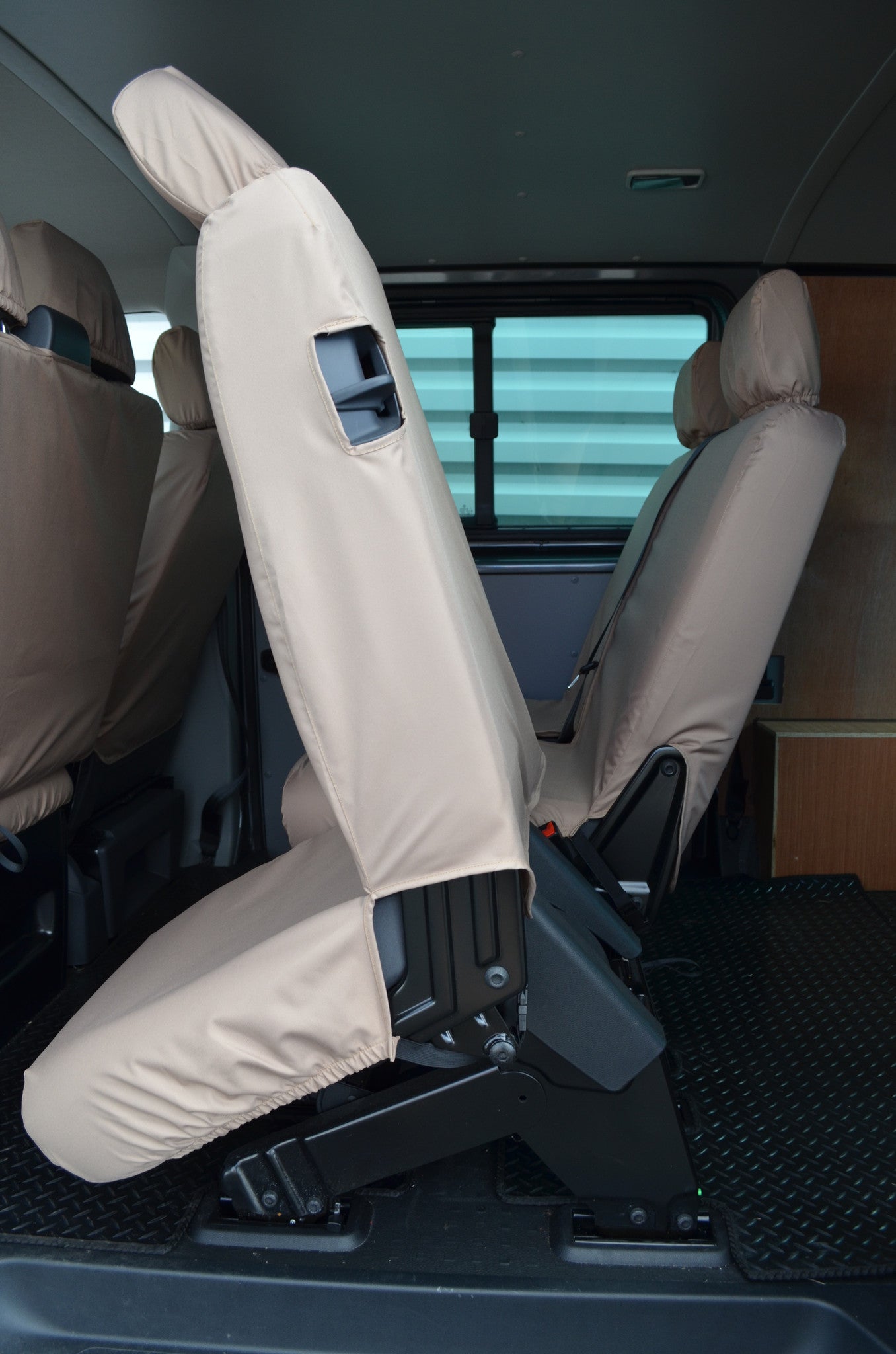 VW Volkswagen Transporter T5 Kombi 2003-2009 Rear Seat Covers  Seat Covers 4 Vans Ltd