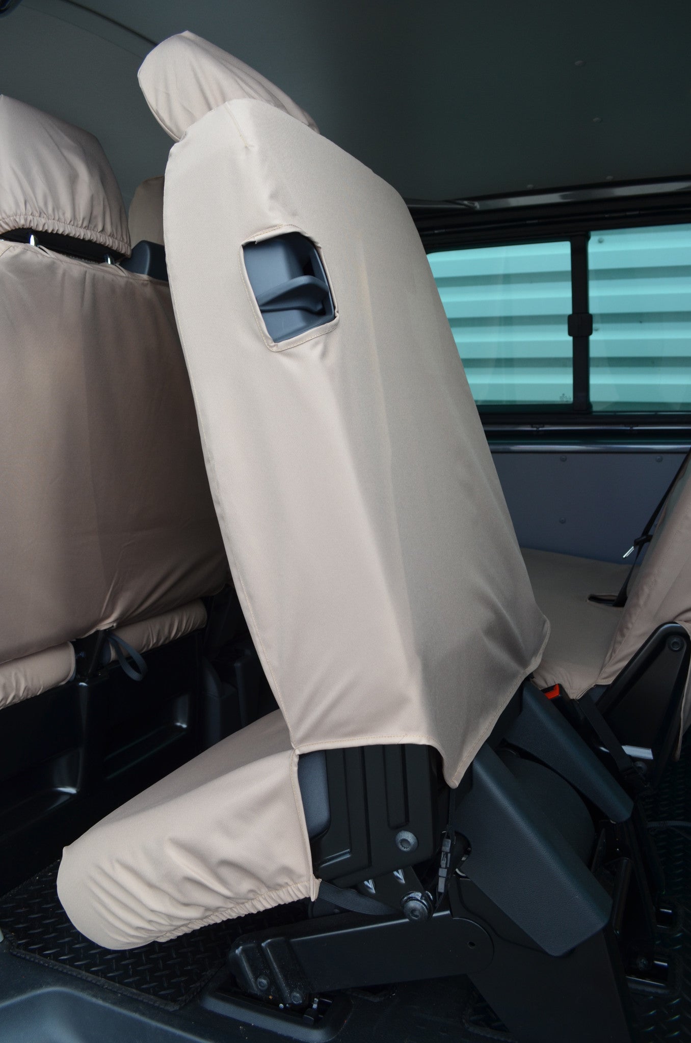 VW Volkswagen Transporter T5 Kombi 2010 - 2015 Rear Seat Covers  Seat Covers 4 Vans Ltd