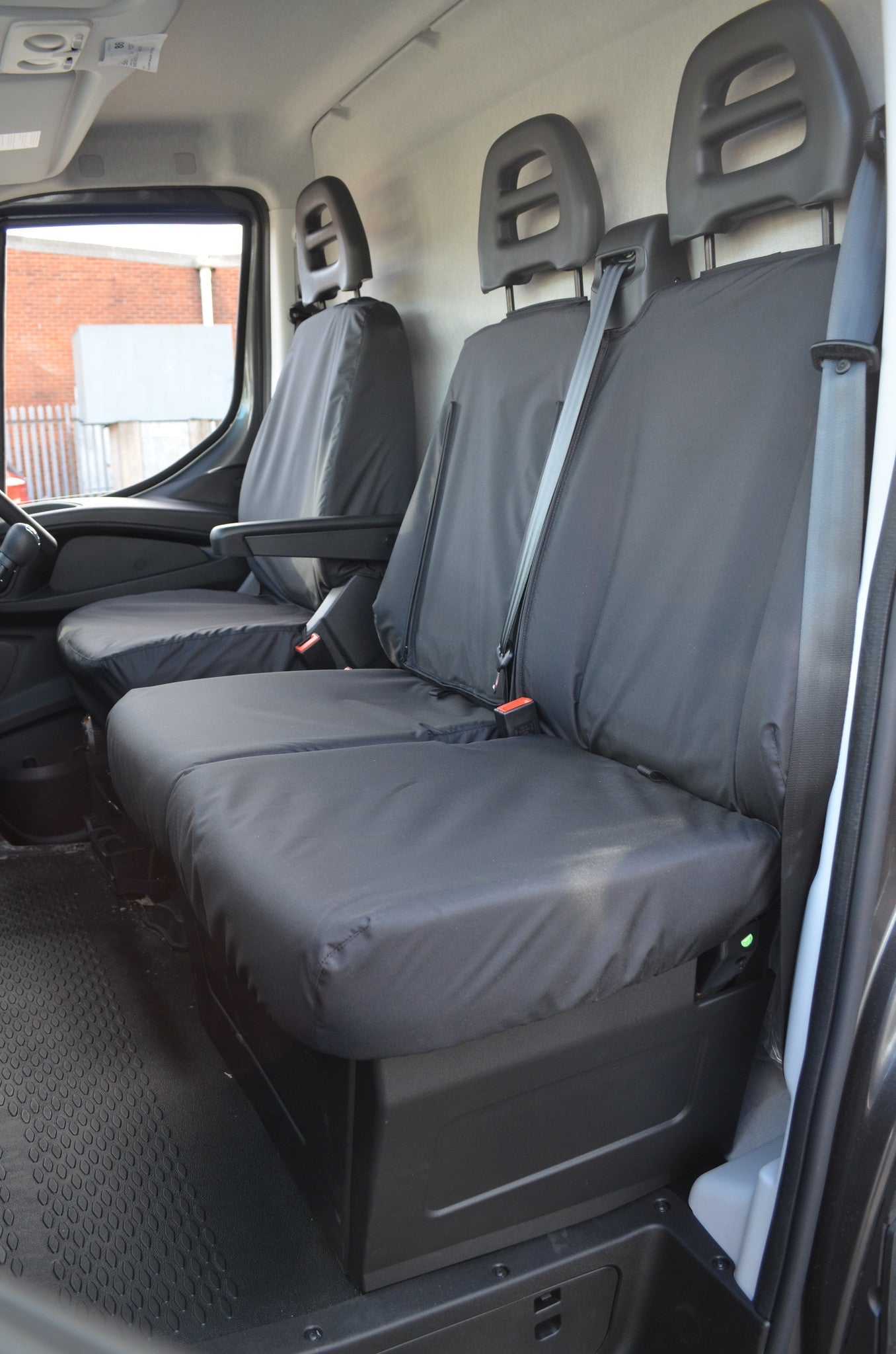 Iveco Daily Van 2014 Onwards Tailored Front Seat Covers  Seat Covers 4 Vans Ltd