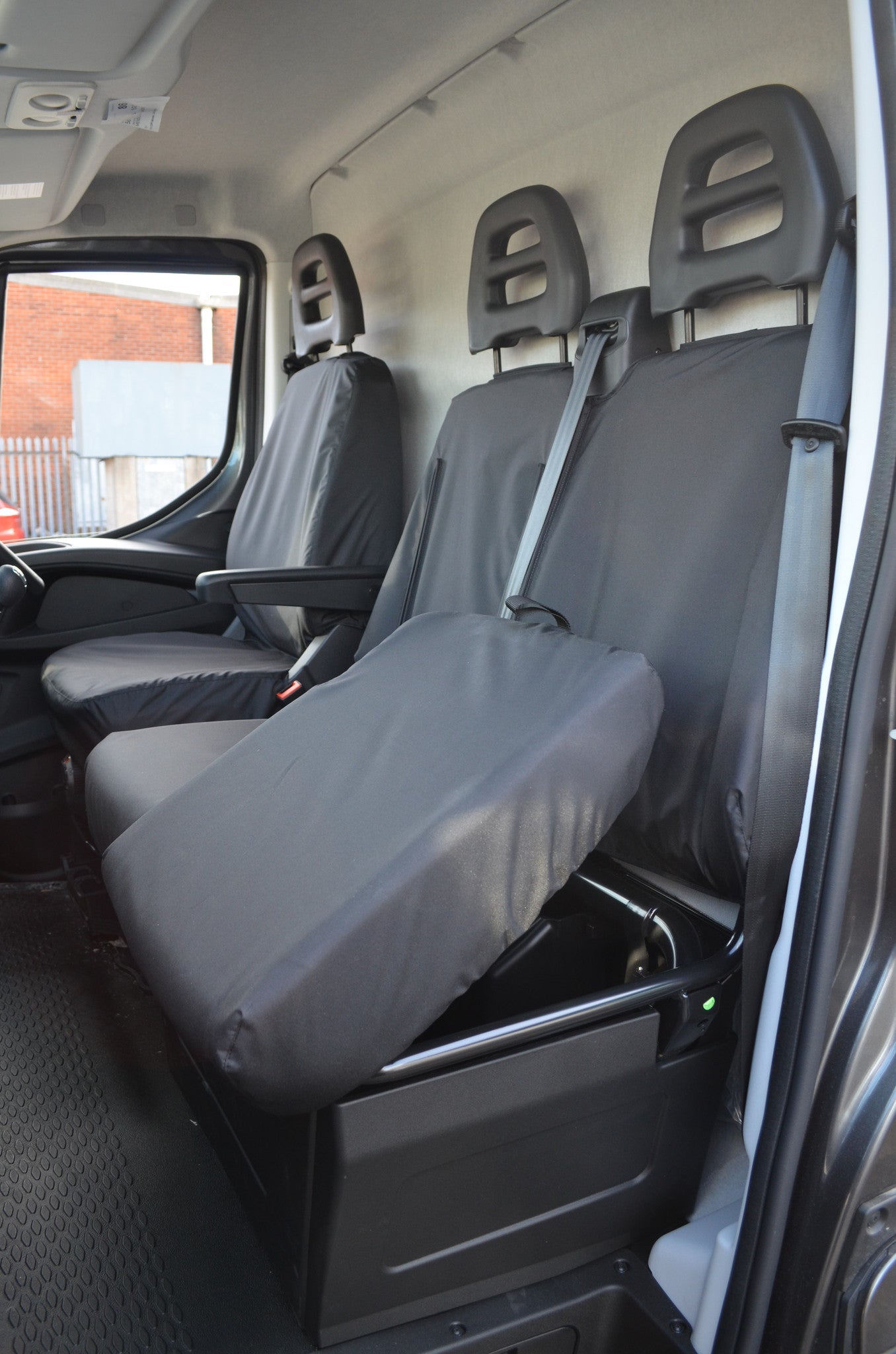 Iveco Daily Van 2014 Onwards Tailored Front Seat Covers  Seat Covers 4 Vans Ltd