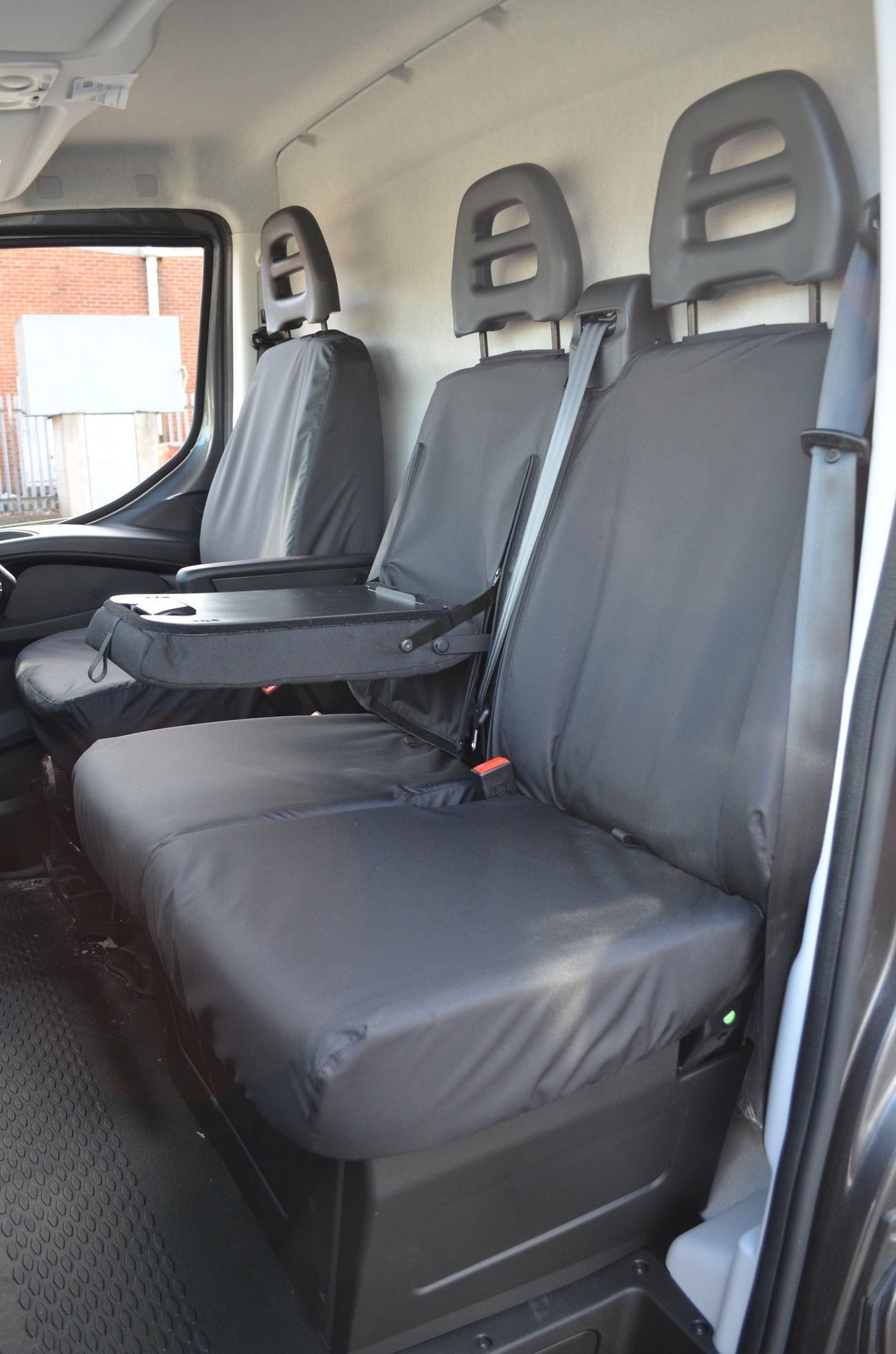 Iveco Daily Van 2014 Onwards Tailored Front Seat Covers  Seat Covers 4 Vans Ltd