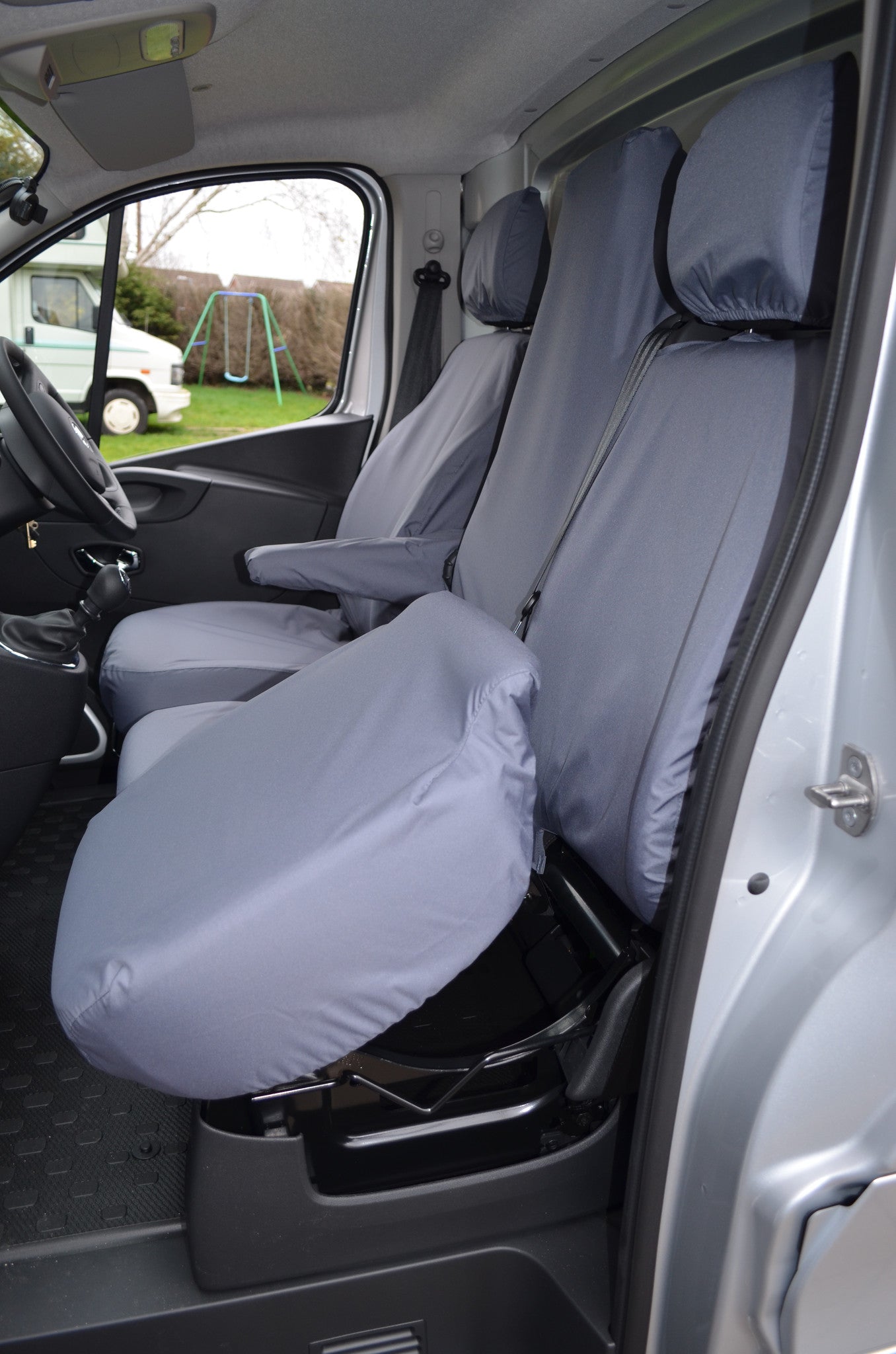 Fiat Talento 2016+ Waterproof and Tailored Front Seat Covers  Seat Covers 4 Vans Ltd