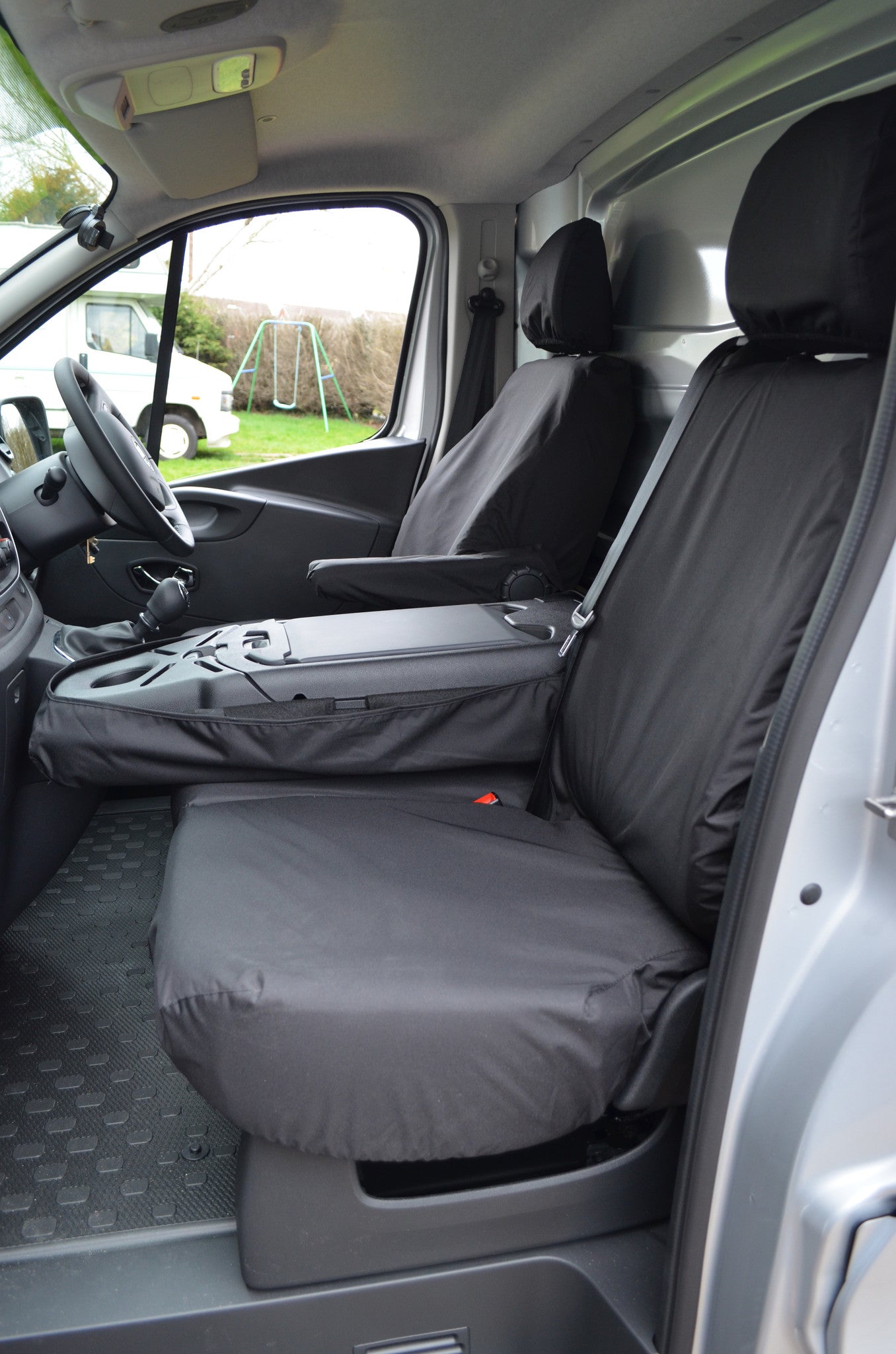 Fiat Talento 2016+ Waterproof and Tailored Front Seat Covers  Seat Covers 4 Vans Ltd