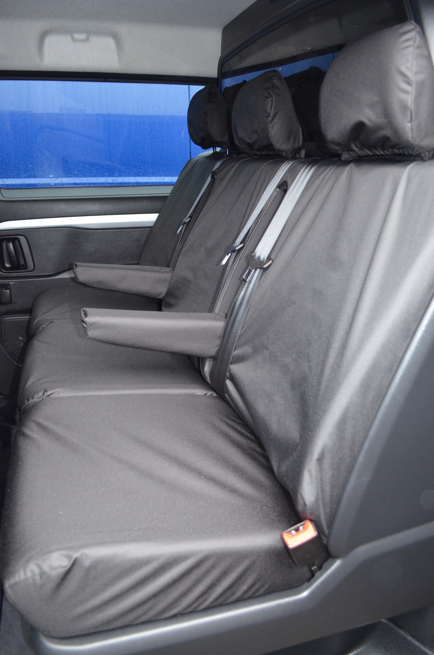 Peugeot Expert 2016+ Crew Cab Rear Tailored Seat Cover  Seat Covers 4 Vans Ltd