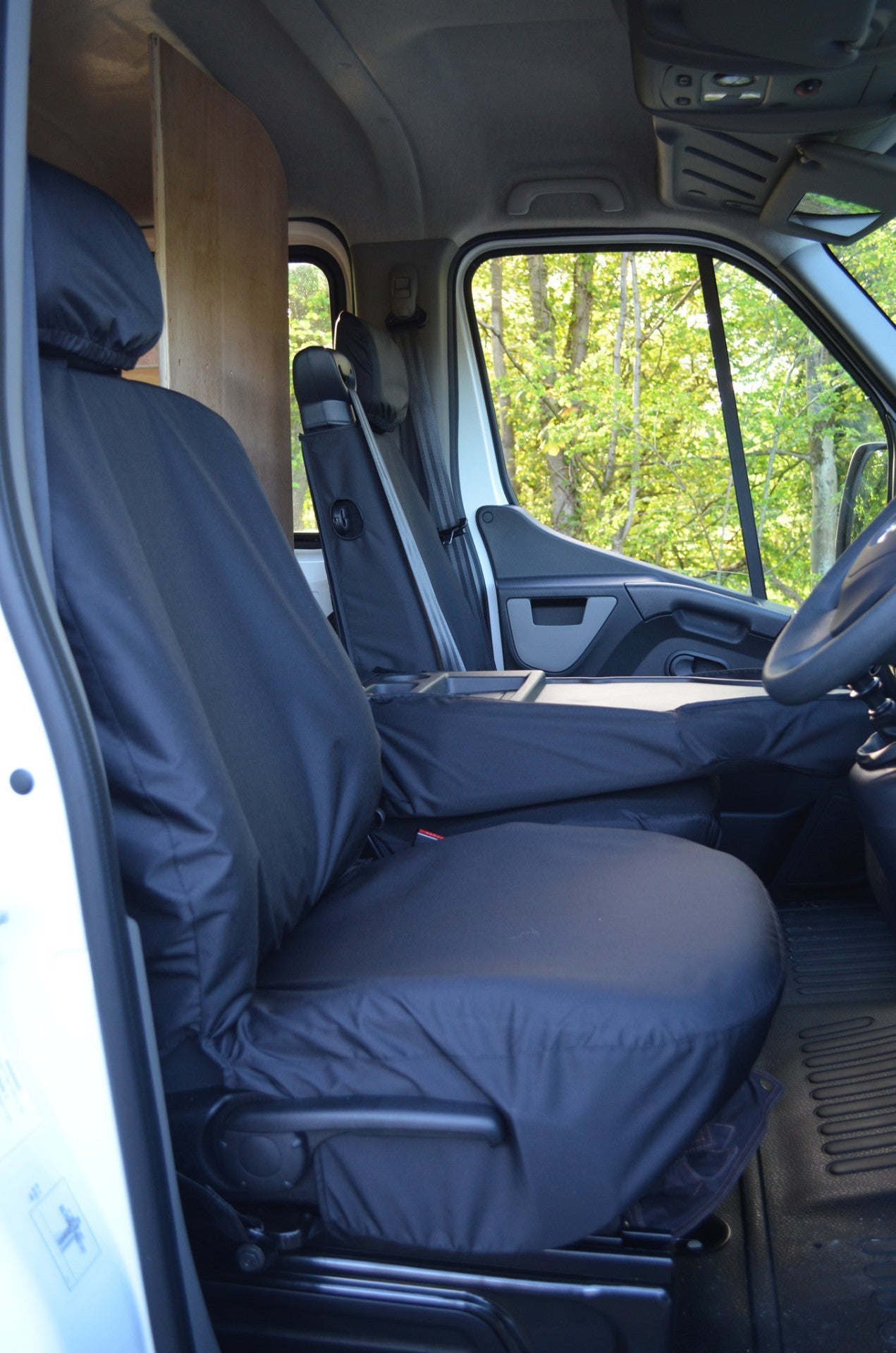 Nissan NV400 Van 2011 Onwards Tailored Front Seat Covers  Seat Covers 4 Vans Ltd