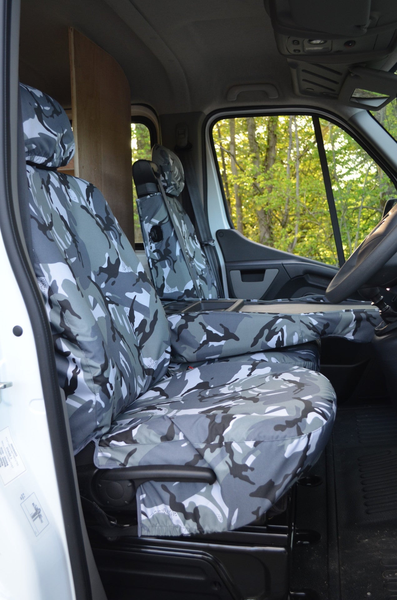 Renault Master Van 2010 Onwards Tailored Front Seat Covers  Seat Covers 4 Vans Ltd