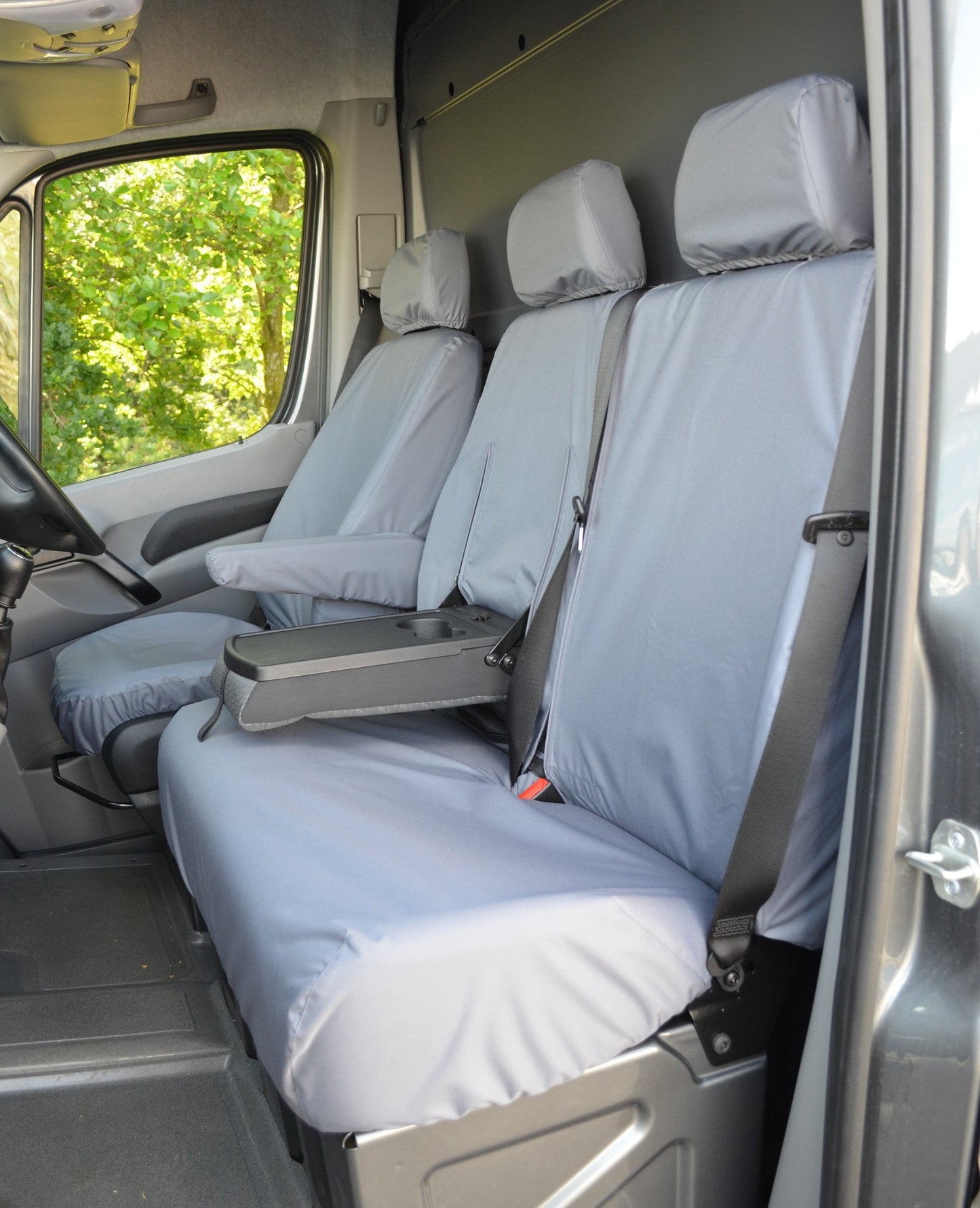 VW Crafter 2010 - 2017 Van Tailored &amp; Waterproof Seat Covers  Seat Covers 4 Vans Ltd