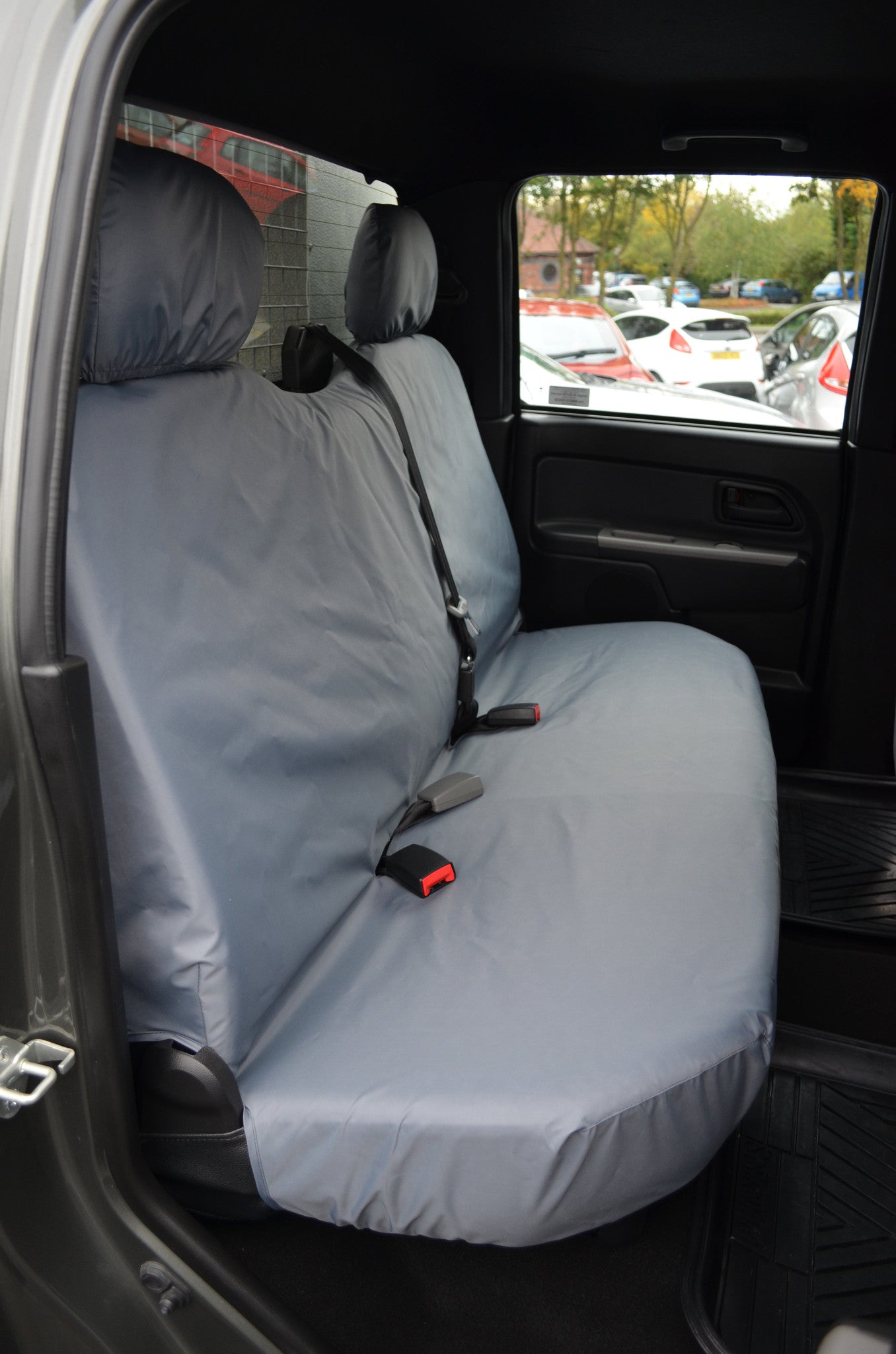 Great Wall Steed 2012 Onwards Seat Covers Rear Seat Cover / Grey Seat Covers 4 Vans Ltd