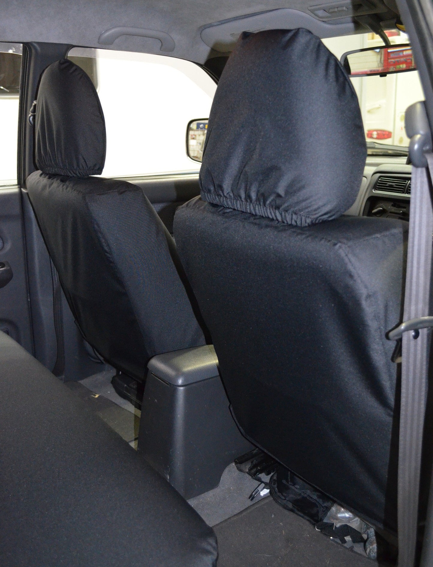 Mitsubishi L200 Double Cab (1998 to 2006) Tailored Seat Covers  Seat Covers 4 Vans Ltd