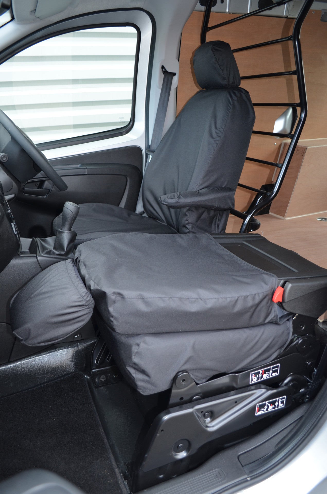 Fiat Fiorino Van 2008 Onwards Front Pair of Seat Covers  Seat Covers 4 Vans Ltd