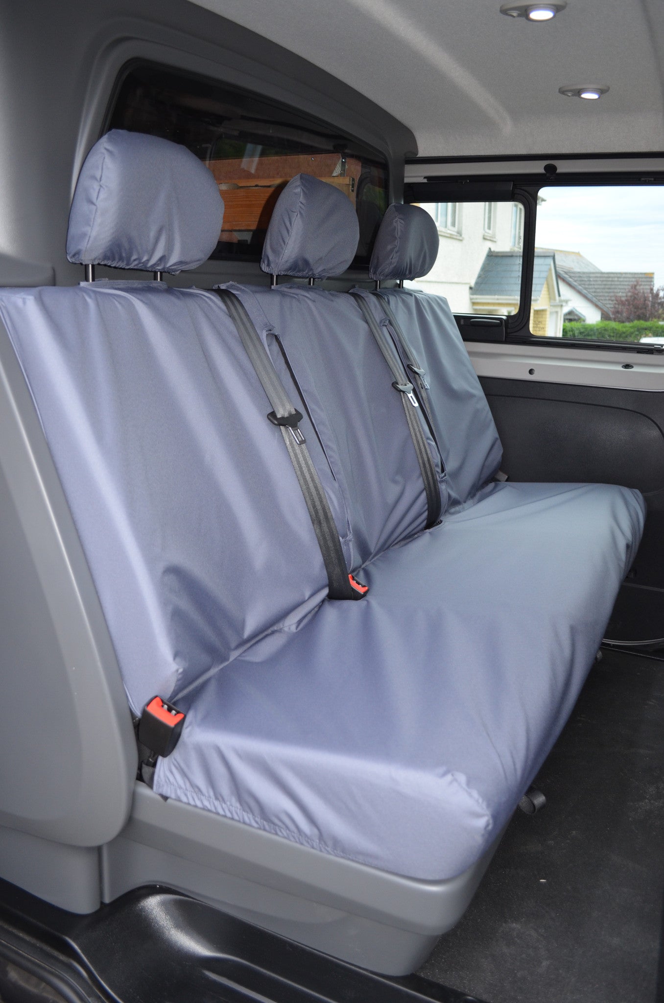 Fiat Talento Crew Cab 2016 Onwards Rear Seat Covers  Seat Covers 4 Vans Ltd