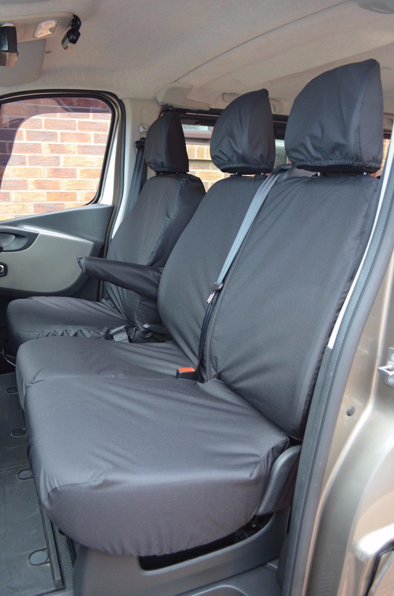 Nissan NV300 2016+ 9-Seater Minibus Seat Covers  Seat Covers 4 Vans Ltd