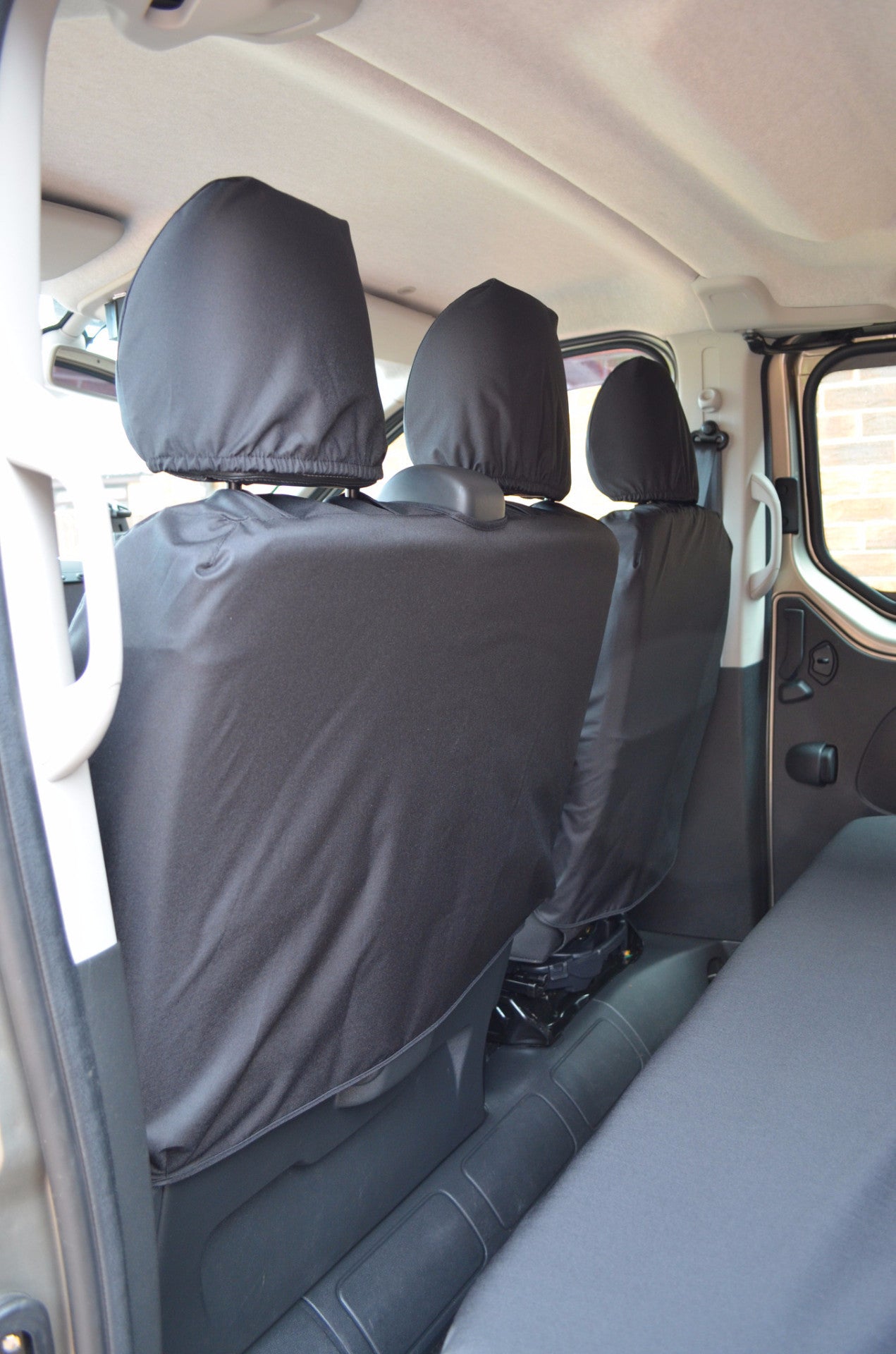 Renault Trafic Passenger 2014 Onwards 9-Seater Minibus Seat Covers  Seat Covers 4 Vans Ltd