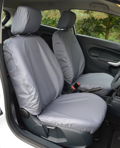 Ford Fiesta Van 2008 - 2018 Tailored Seat Covers Grey Seat Covers 4 Vans Ltd