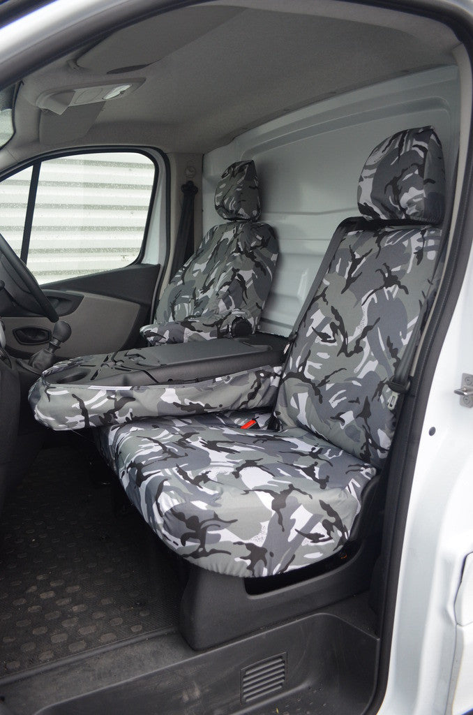 Fiat Talento 2016+ Waterproof and Tailored Front Seat Covers  Seat Covers 4 Vans Ltd