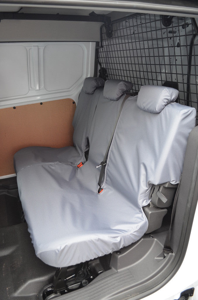 Ford Transit Connect Tourneo 2014 - 2018 Tailored Seat Covers Rear Seats / Grey Seat Covers 4 Vans Ltd