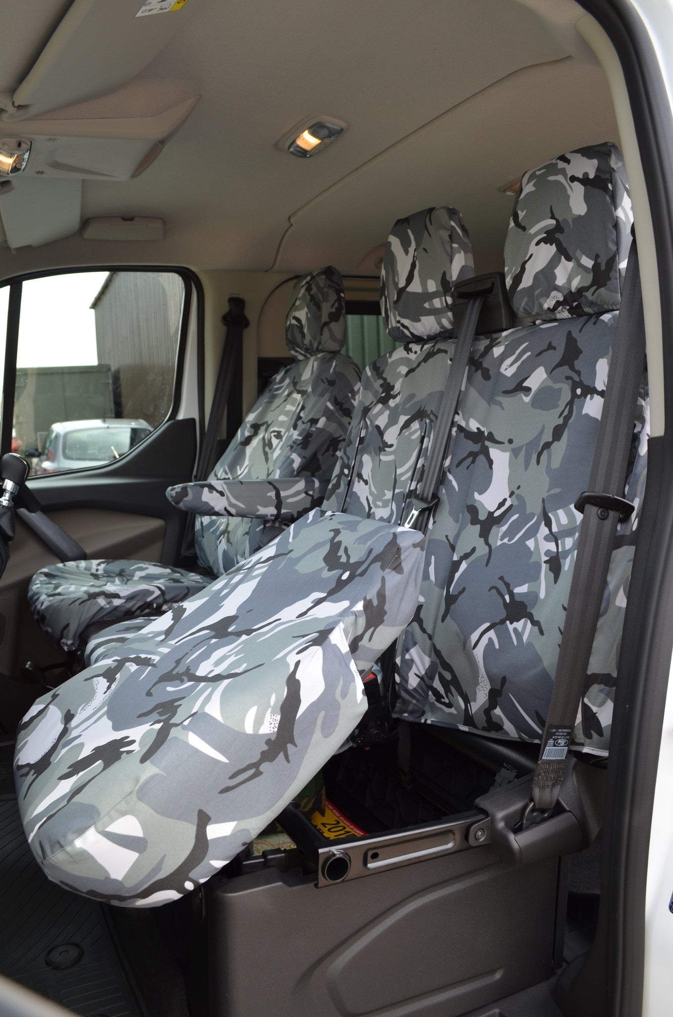 Ford Transit Custom 2013 Onwards Tailored Front Seat Covers  Seat Covers 4 Vans Ltd