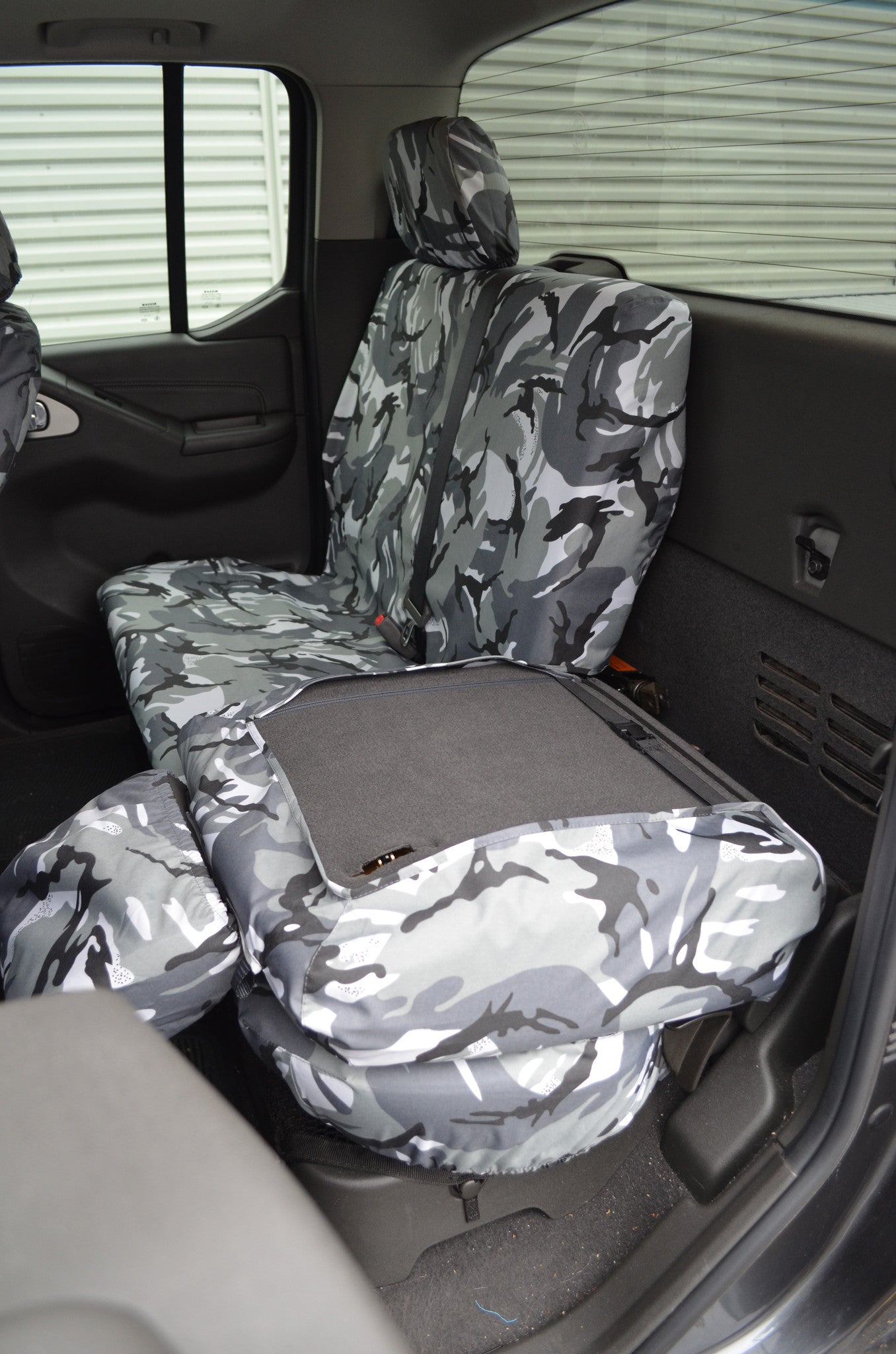 Nissan Navara Double Cab (2005 to 2016) Tailored Seat Covers  Seat Covers 4 Vans Ltd