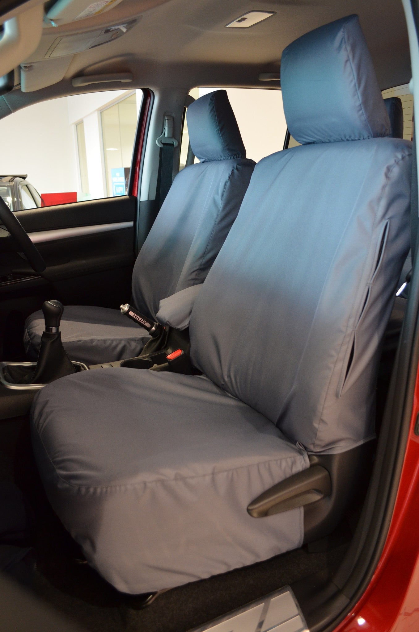 Toyota Hilux Invincible 2016+ Tailored Seat Covers  Seat Covers 4 Vans Ltd