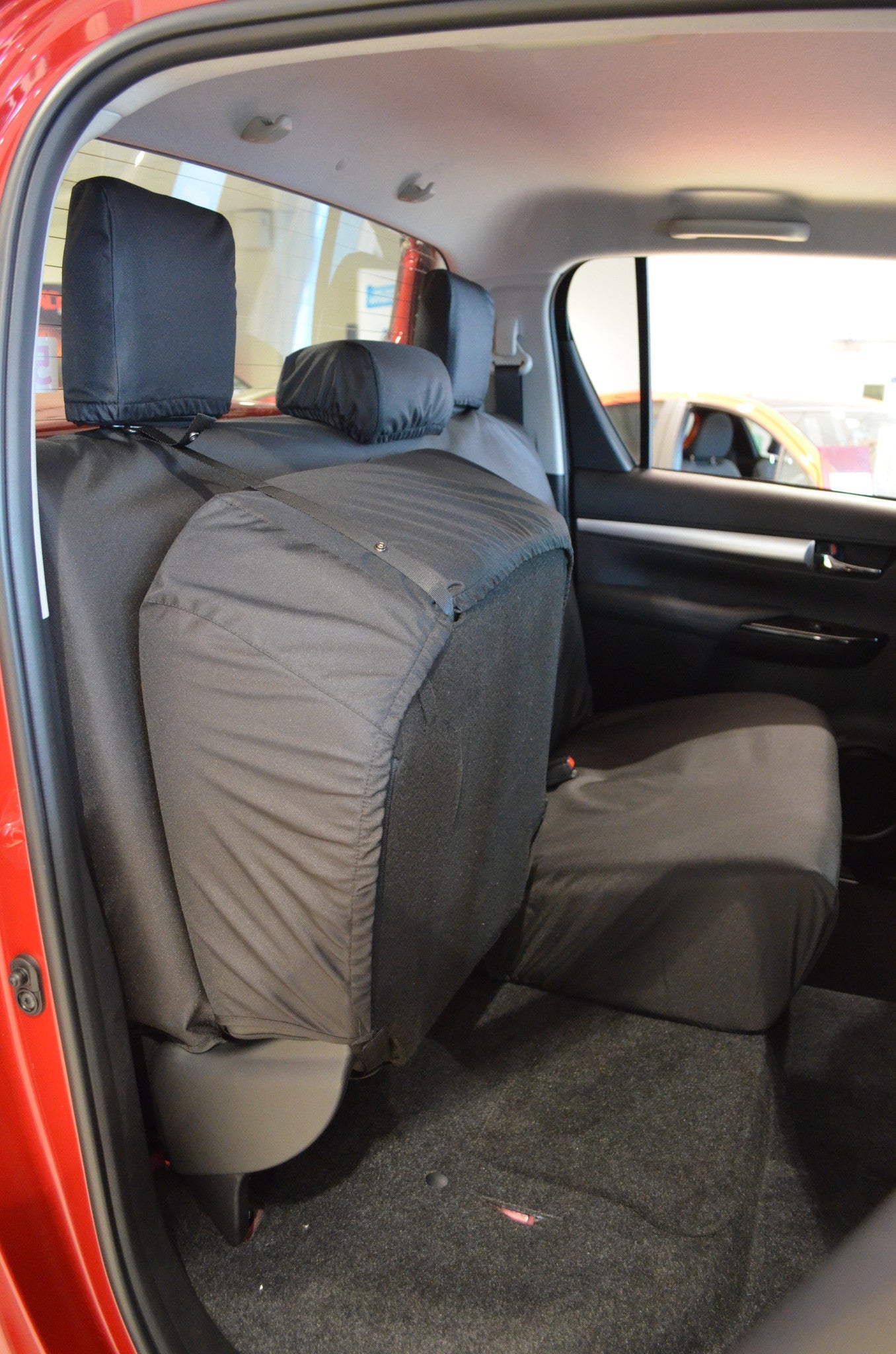 Toyota Hilux Invincible 2016+ Tailored Seat Covers  Seat Covers 4 Vans Ltd