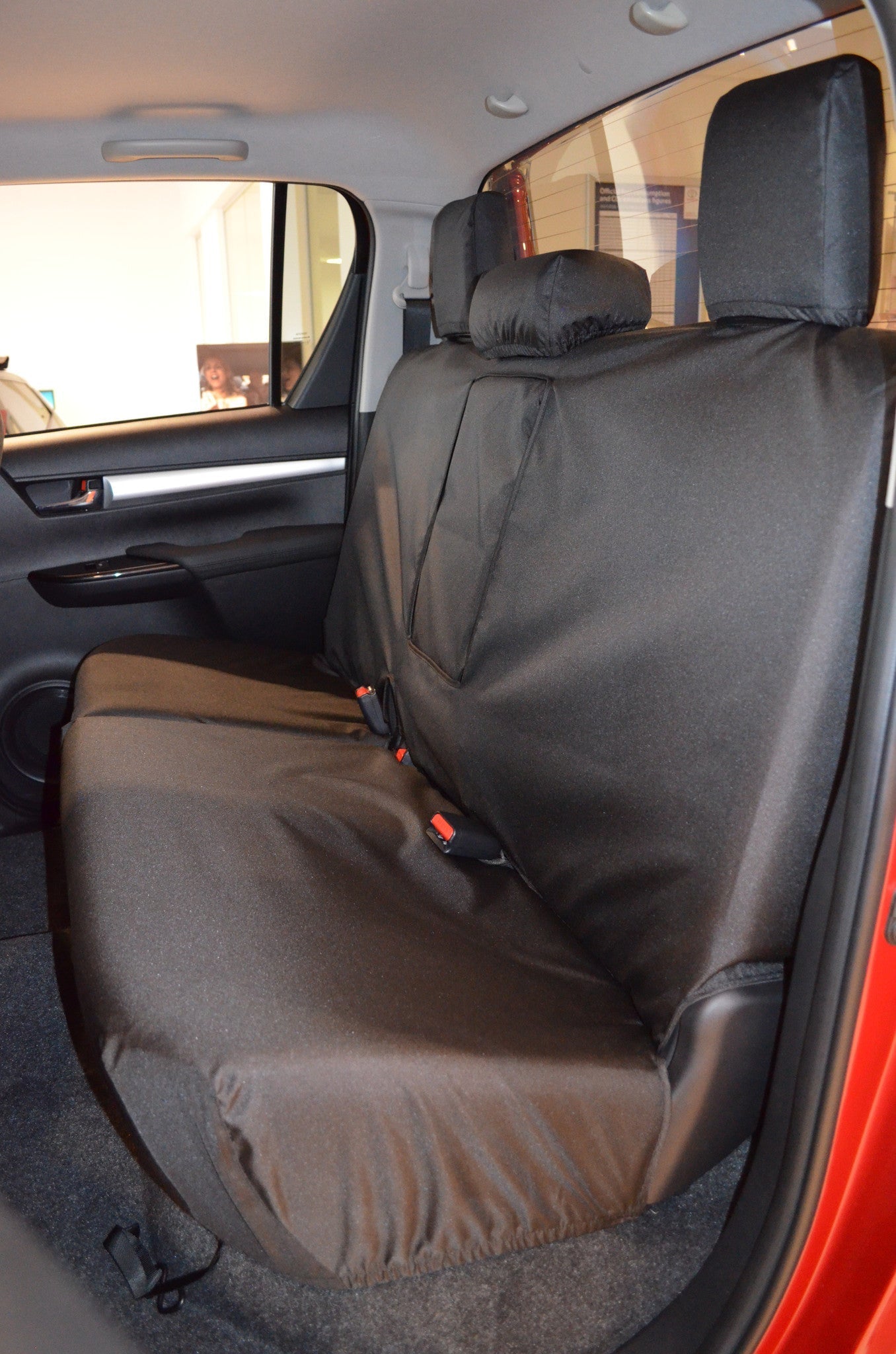 Toyota Hilux Invincible 2016+ Tailored Seat Covers  Seat Covers 4 Vans Ltd