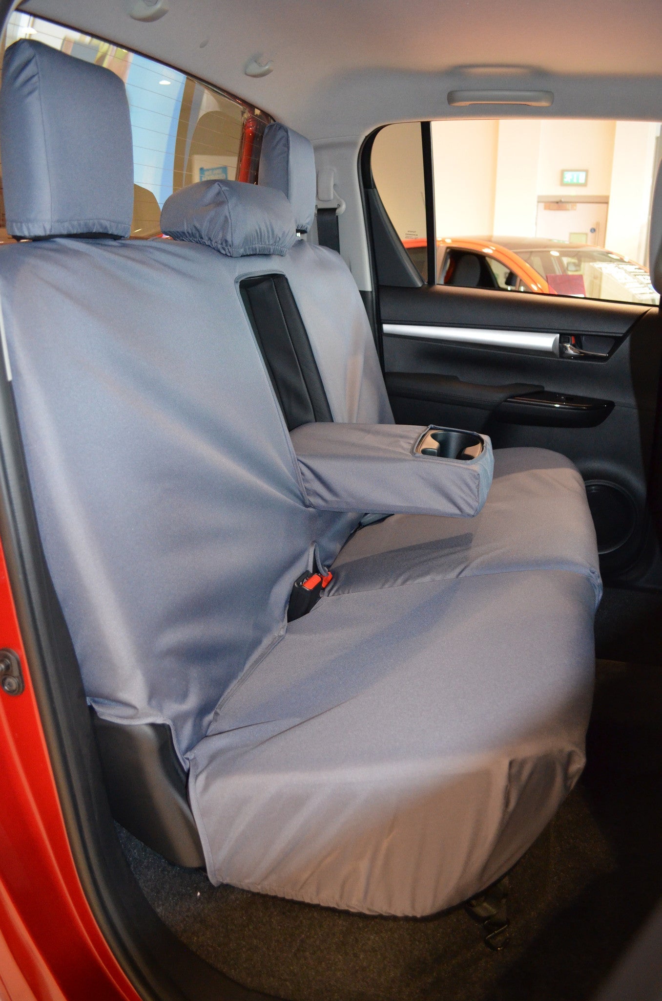 Toyota Hilux Invincible 2016+ Tailored Seat Covers  Seat Covers 4 Vans Ltd