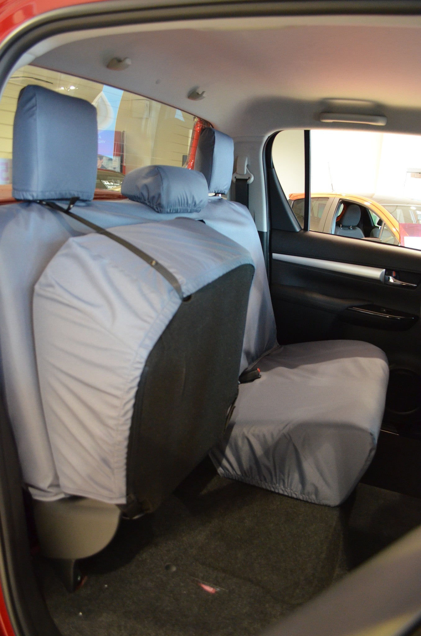 Toyota Hilux Invincible 2016+ Tailored Seat Covers  Seat Covers 4 Vans Ltd