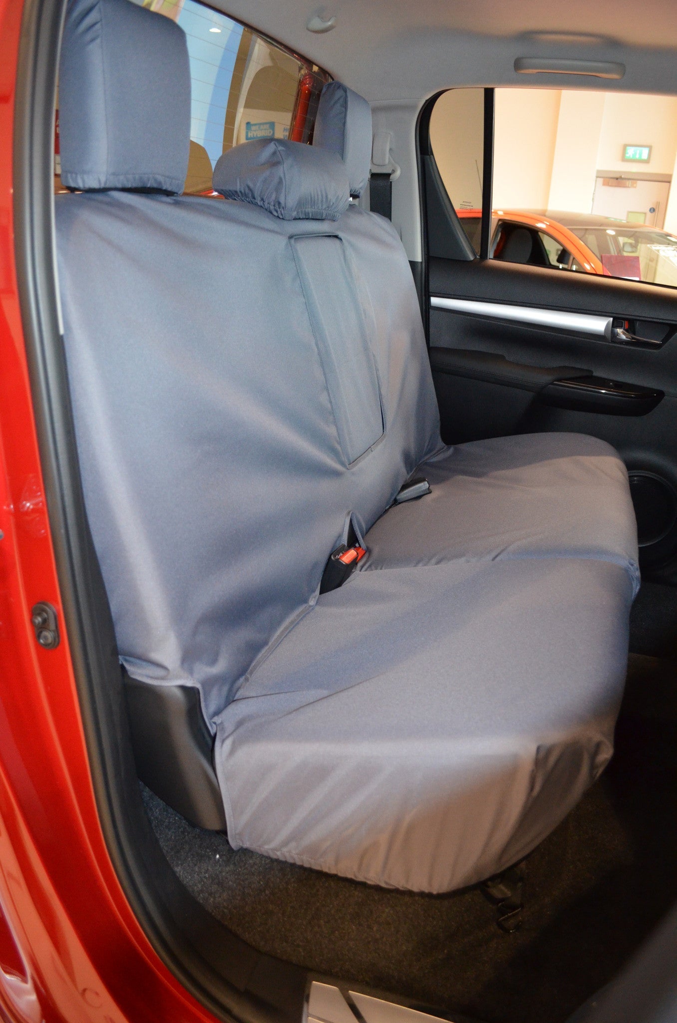 Toyota Hilux Invincible 2016+ Tailored Seat Covers  Seat Covers 4 Vans Ltd