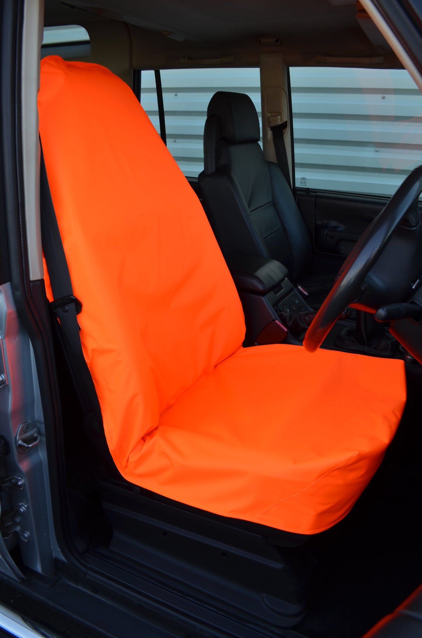 Universal Car &amp; Van Seat Cover Orange / Single Seat Covers 4 Vans Ltd