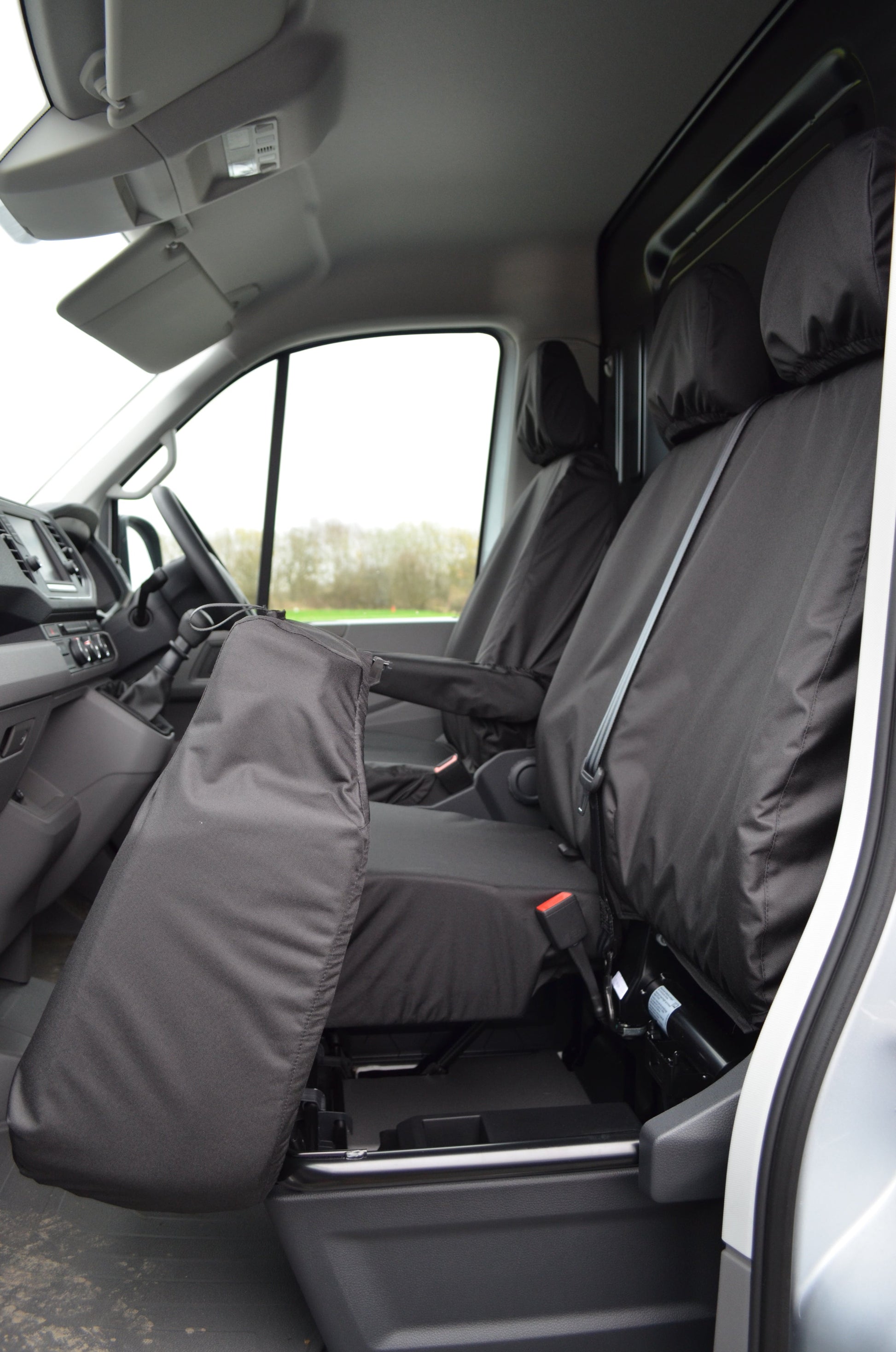 VW Crafter 2017+ Van Tailored &amp; Waterproof Seat Covers  Seat Covers 4 Vans Ltd