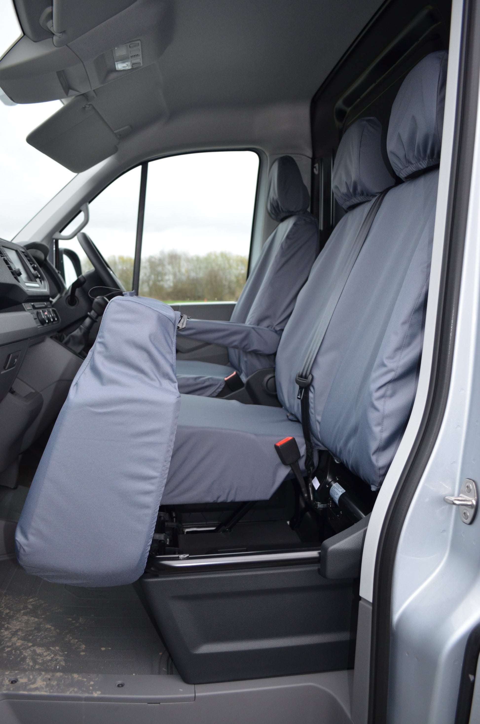 VW Crafter 2017+ Van Tailored &amp; Waterproof Seat Covers  Seat Covers 4 Vans Ltd