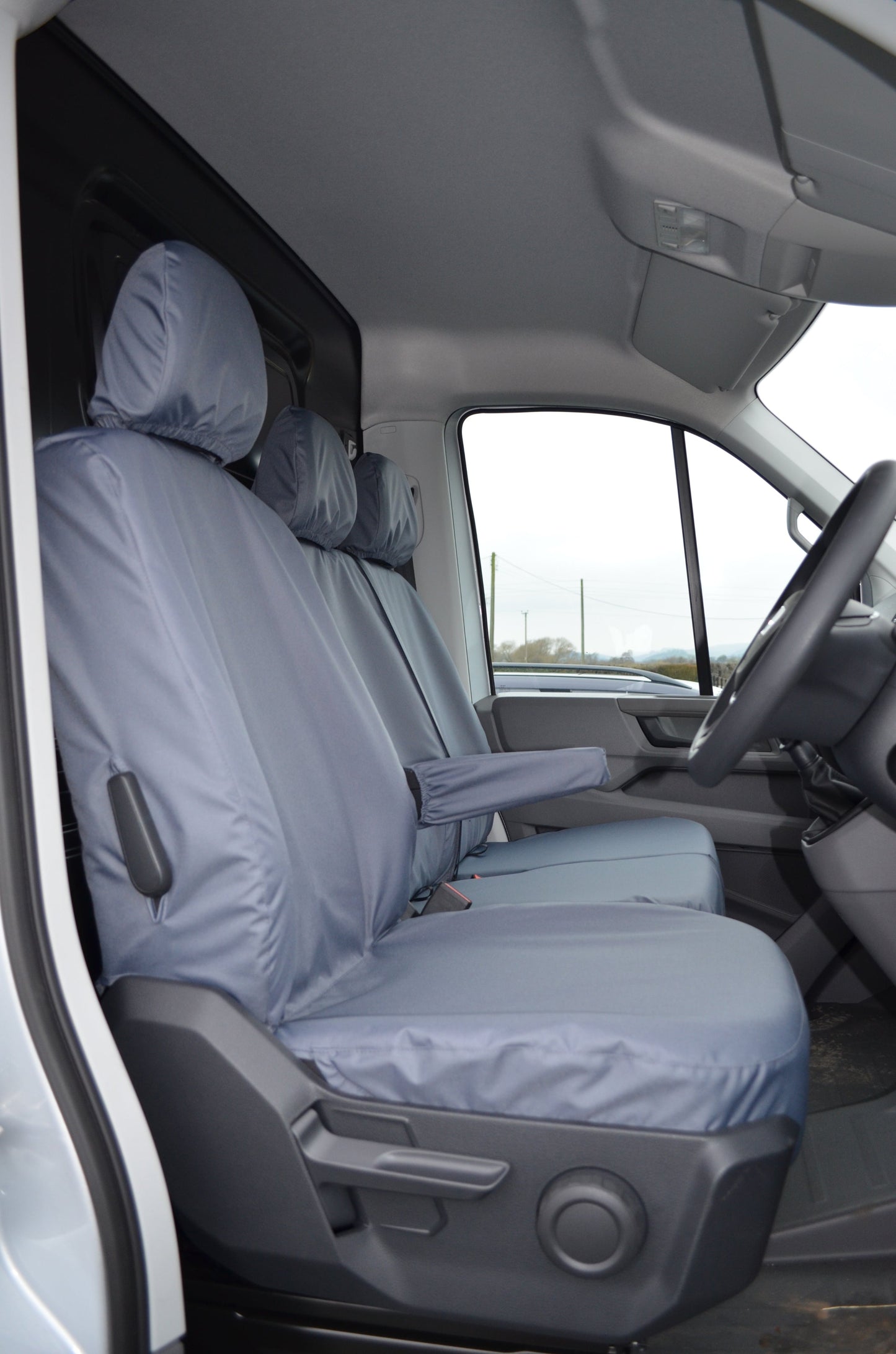 VW Crafter 2017+ Van Tailored &amp; Waterproof Seat Covers  Seat Covers 4 Vans Ltd