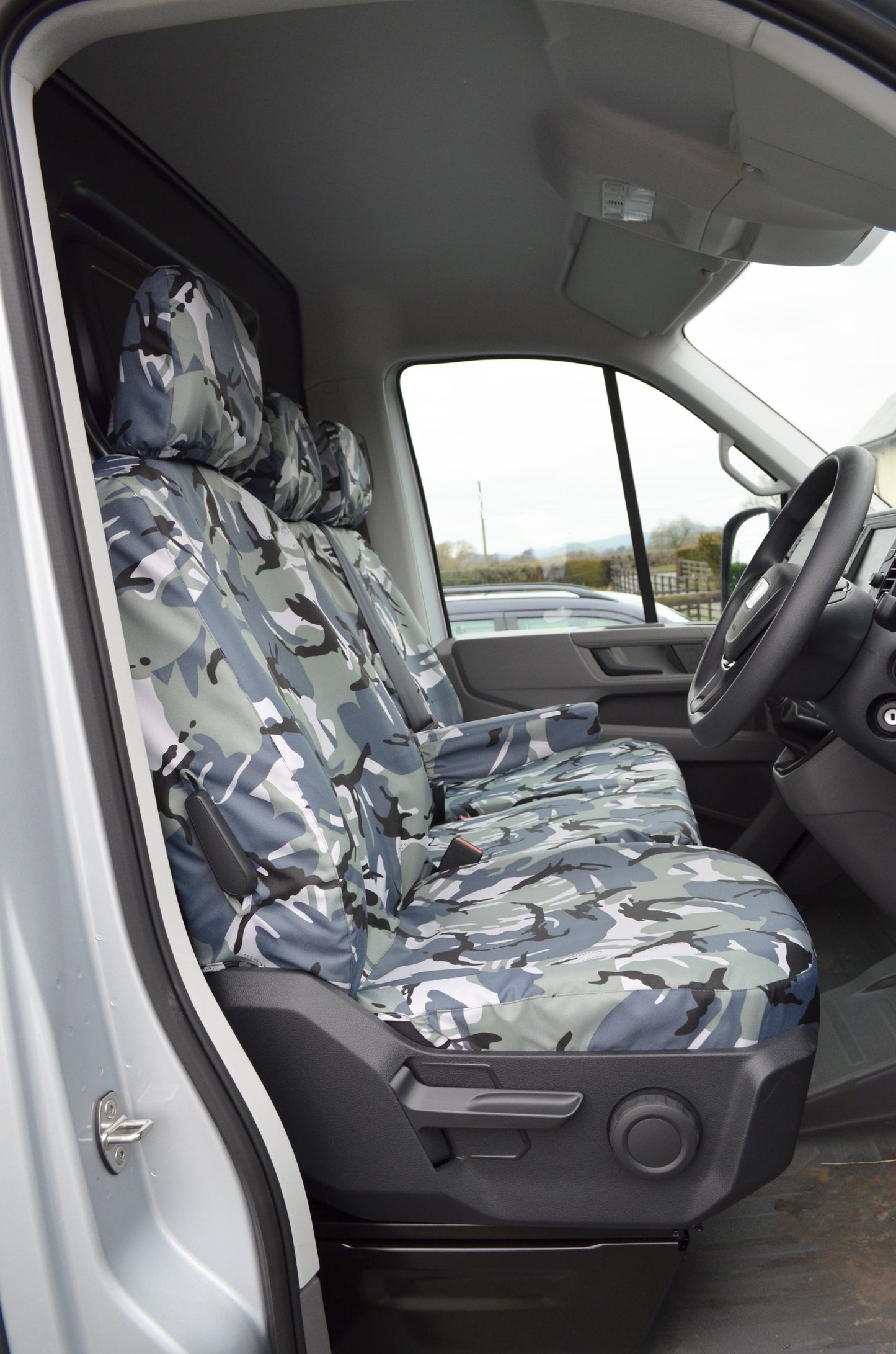 VW Crafter 2017+ Van Tailored &amp; Waterproof Seat Covers  Seat Covers 4 Vans Ltd