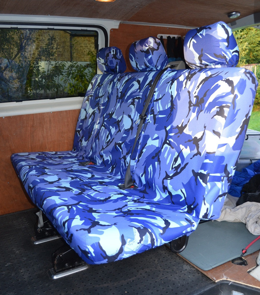 VW Volkswagen Transporter T5 Shuttle 2003 - 2009 Seat Covers  Seat Covers 4 Vans Ltd